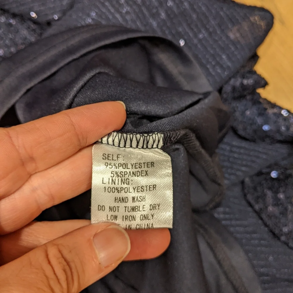 Ivy City navy sequin dress - Picture 6 of 7